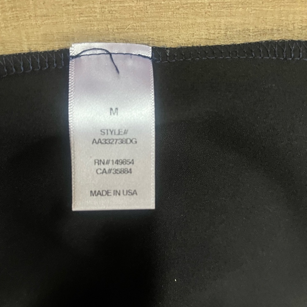 Sadie&Sage Navy Blue Dres, pockets, Suede like material  size Medium - Picture 5 of 5